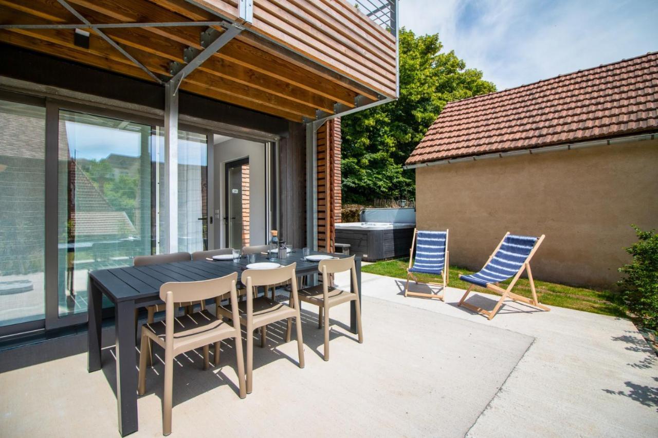 Bella, Jacuzzi Partage & Parking Avec Borne De Recharge Voiture Electrique Appartement Sarlat-la-Canéda Buitenkant foto